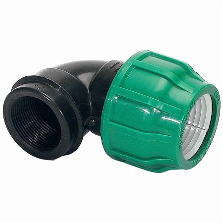 PN10 Отвод компрессионный PN10 ВР 16х1/2"