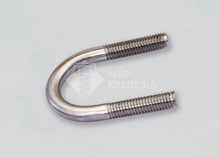Болт скоба DIN 3570 2" DN50 M12 А2
