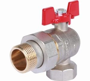 Кран шаровый (Американка) BH 3/4" угловой