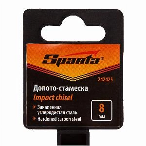 Долото-стамеска 8 мм, деревянная рукоятка Sparta