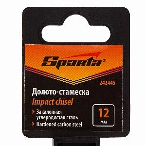 Долото-стамеска 12 мм, деревянная рукоятка Sparta