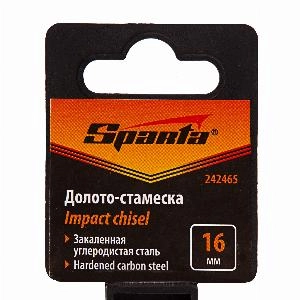 Долото-стамеска 16 мм, деревянная рукоятка Sparta