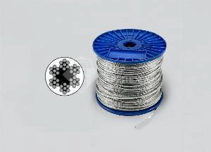Трос DIN 3055 PVC 6/8 мм (8м)