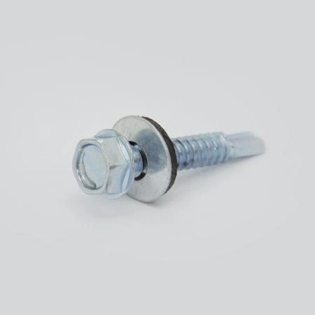 Саморез 5,5х19 кров. по металлу оц. RAL 5010