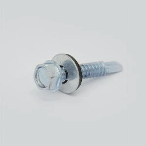 Саморез 4,8х25 кров. по металлу оц. RAL 5005