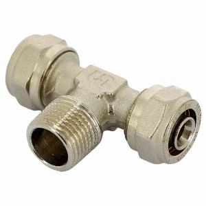 Тройник ОБЖ-Н-ОБЖ 20х1/2"