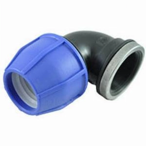 PN16 Отвод компрессионный с внутр.резьбой 63х1 1/2"