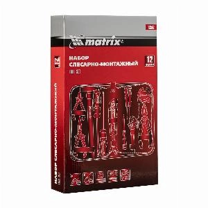 Набор слесарно-монтажный, 12 предметов Matrix
